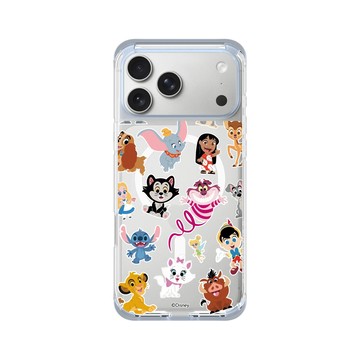 iPhone 17 Pro Max ClearX (MagSafe 兼容) 冰透藍 - 迪士尼-經典系列 Disney Classics - 迪士尼經典電影 - 角色集合