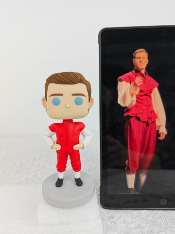 【客製化3D人像公仔】訂製手工Funko Pop男生朋友老公生日禮物