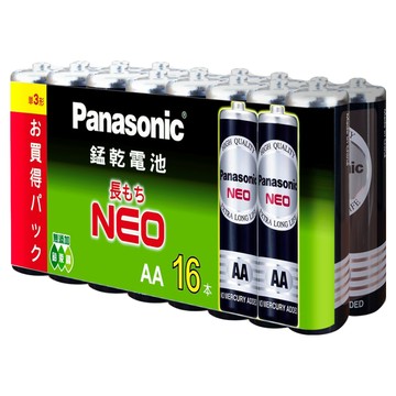 Panasonic 台灣公司貨 錳乾電池 3號  16入  1組