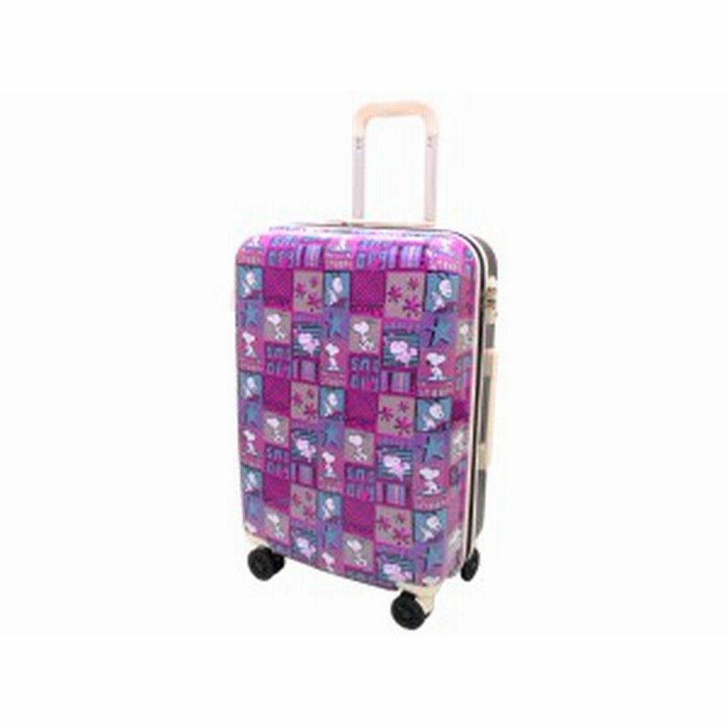 Peanuts Friends Snoopy ピーナッツフレンズ スヌーピー Tsaロック ジッパーキャリー キャリーケース 44リッター 2sn1 56h2 通販 Lineポイント最大1 0 Get Lineショッピング