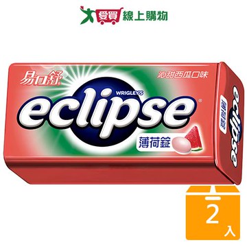 易口舒無糖薄荷錠沁甜西瓜30G【兩入組】【愛買】