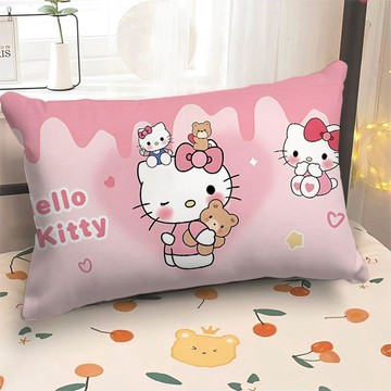 💕桃園免運💕卡通HelloKitty凱蒂貓周邊抱枕 學生宿舍臥室牀頭靠枕 辦公室午睡枕 KT周邊 交換禮物