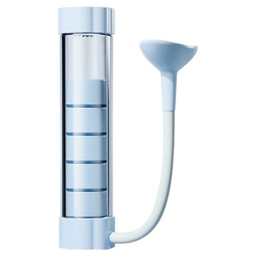 QIDINA 輕巧心肺耐力訓練器 贈清潔刷 棒-L  1個  17 x 4cm  氧氣藍