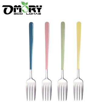 OMORY 304莫蘭迪慢享生活餐叉-多款任選