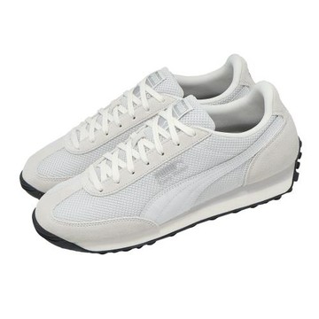 Puma 休閒鞋 Easy Rider Urban 男鞋 女鞋 米白 灰 麂皮 拼接 405569-02