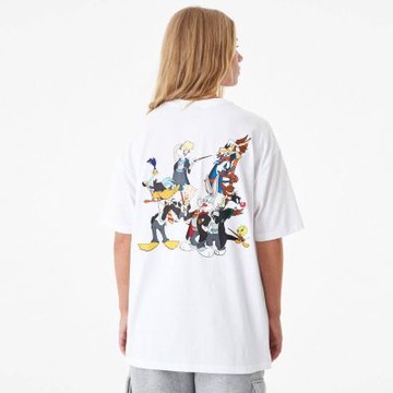 NEW ERA 男女 短袖上衣 NEx100thWBLooneyTunesxHP NE60414231