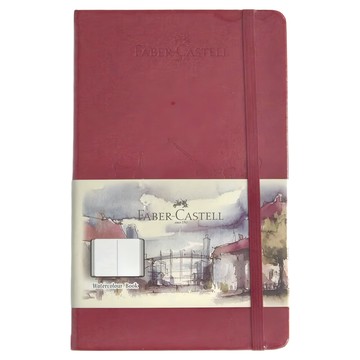 FABER-CASTELL 輝柏 藝術繪畫本 L 紅色  1本  72 pages