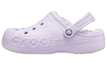 CROCS BAYA LINED CLOGS LAVENDER