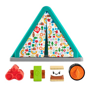 費雪 形狀認知 可愛帳篷 1組 適用於6個月以上  多色