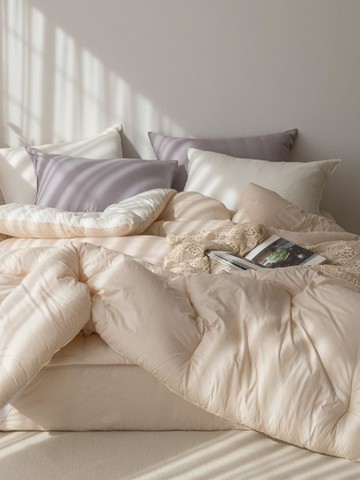 Soft Fluffy Pure Cotton Single Comforter (Semi-Single/Queen)