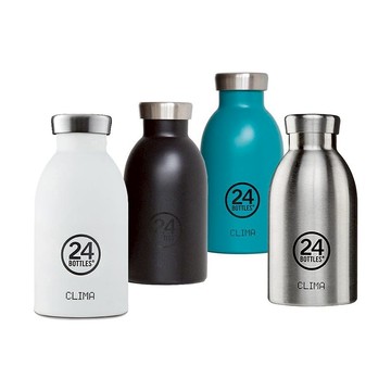 24Bottles不鏽鋼雙層保溫瓶 330ml 單色款 /共4色 紳士黑