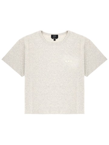 a. p.c. t-shirt with logo