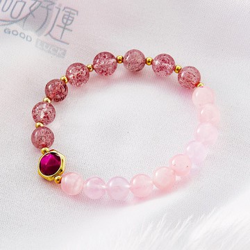 柔戀芳艷好姻緣手鍊(含開光)人緣、招桃花、守護愛情、增加信心