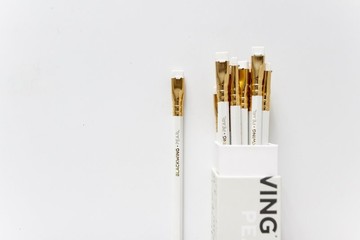 Blackwing 經典復刻鉛筆 _白桿Pearl_盒裝12入