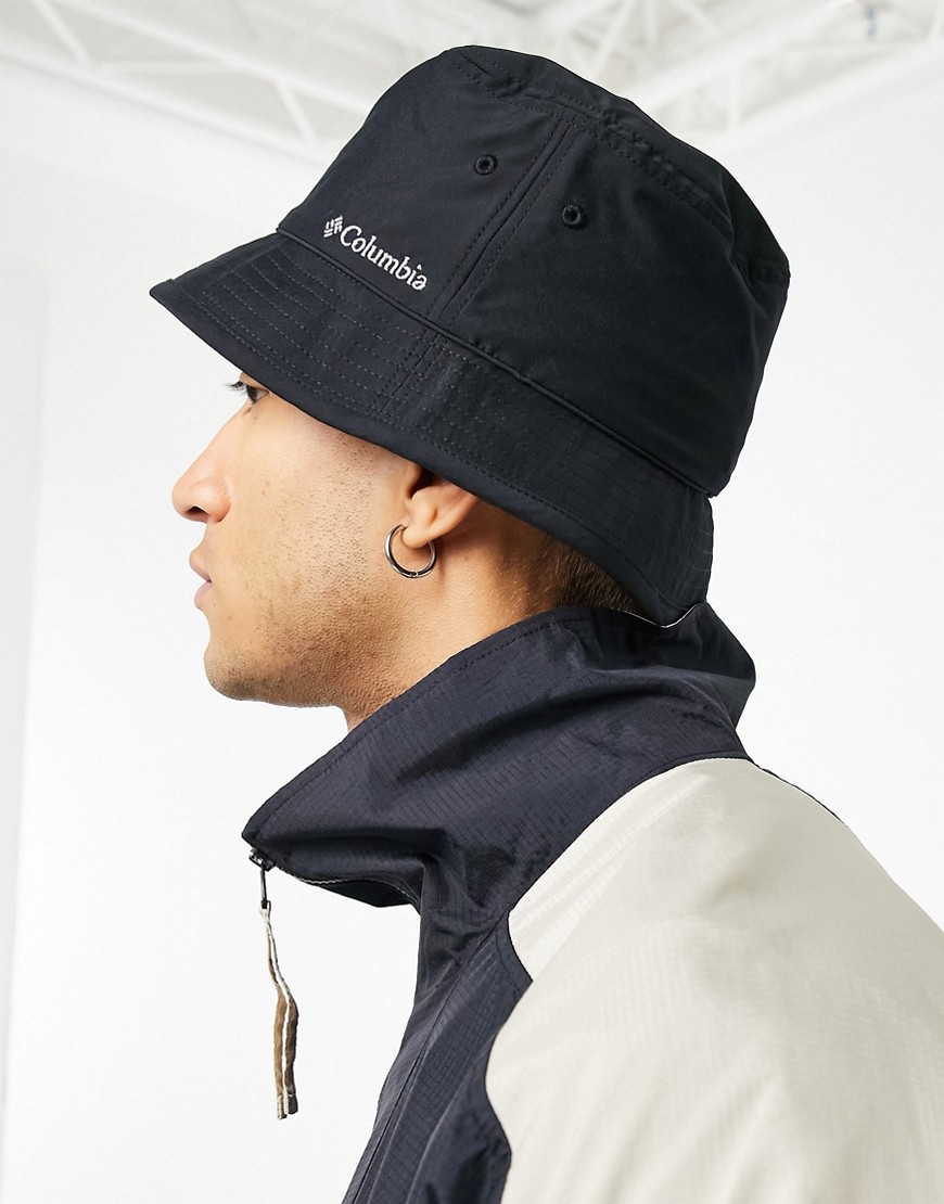 Columbia Pine Mountain bucket hat in black推薦, ASOS