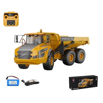 瑪琍歐玩具 1:20 Volvo A40G 鉸接式砂石車/E591-003