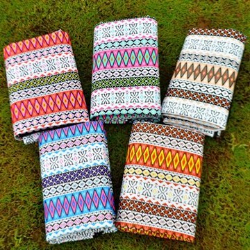 野餐墊防水沙灘墊-印花民族風牛津布戶外防潮墊5色73mh17【獨家進口】【米蘭精品】