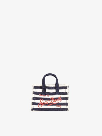 MC2 Saint Barth Navy Blue Canvas Key Holder