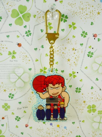 【震撼精品百貨】灌籃高手_スラムダンク~造型鎖圈-櫻木&同學(藍)