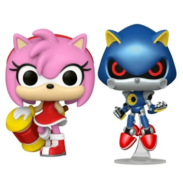 *【FUNKO】POP Games 音速小子公仔- 艾咪·羅絲/金屬音速小子