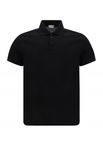 Saint Laurent - Sport Polo Shirt - Mens - Black