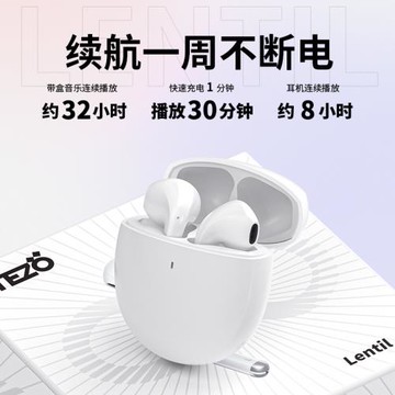 tezo TT29BLnil零豆藍牙耳機入耳式立體聲低延遲無雜音語音通話降