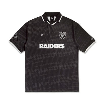 NEW ERA 男女 短袖上衣 SOCCER JERSEY PACK SS26 拉斯維加斯突襲者 黑 NE14891450