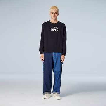 Lee 男款 LOGO長袖T恤 | Modern