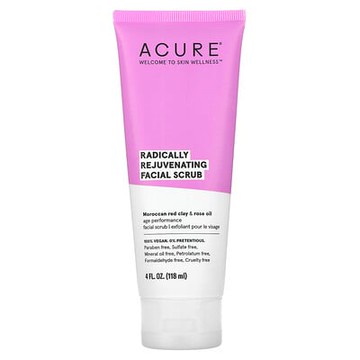 ACURE, 透徹煥活洗面奶，4 液量盎司（118 毫升）