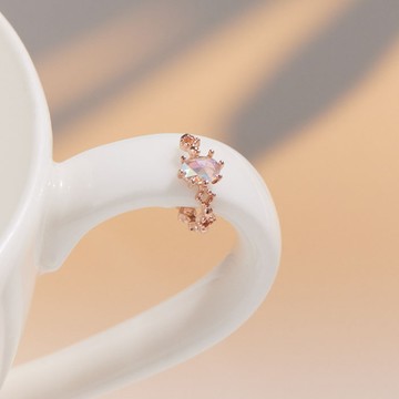 炫光菱邊．耳骨夾