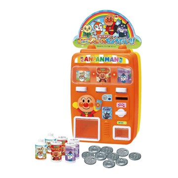 日本 麵包超人 給我果汁喝-麵包超人販賣機