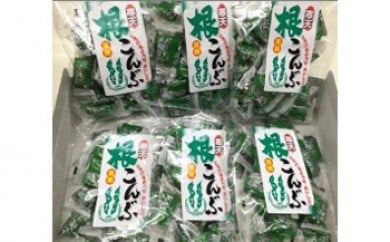 やさしい味！寒天黒糖根昆布６袋入り