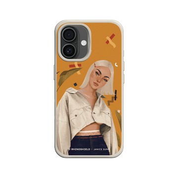 iPhone 16 SolidX 貝殼灰 - Janice Sung - Anabelle 安娜貝爾