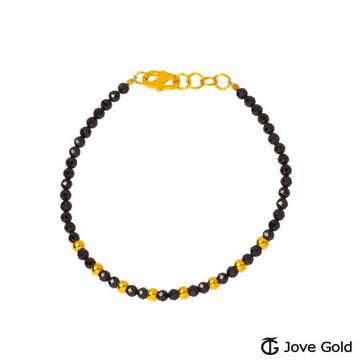 Jove Gold漾金飾 美夢成真黃金/尖晶石手鍊