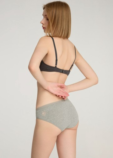 Every Day．低腰三角內褲(麻灰-it's ok)