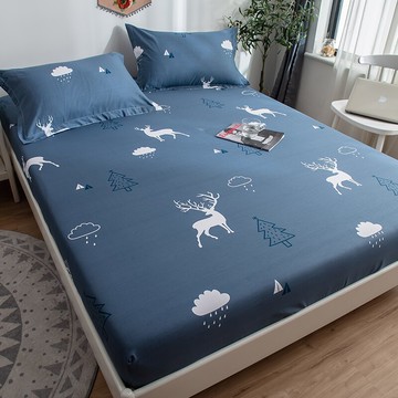 卡通床笠單件純棉床單單人兒童防滑1.5m米全棉床罩床墊套全包固定