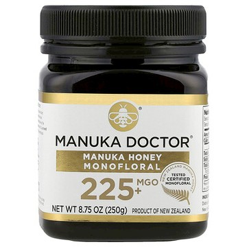 Manuka Doctor, 單花麥盧卡蜂蜜，MGO 225+，8.75 盎司（250 克）