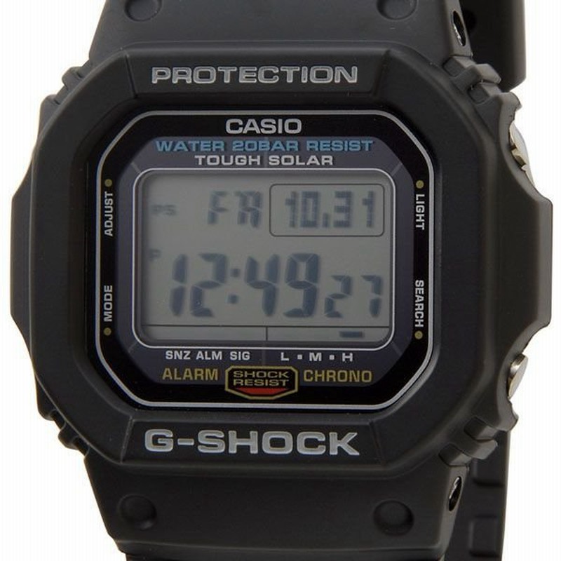 カシオ Casio G Shock Gショック G 5600e 1dr タフソーラー ブラック メンズ 腕時計 映画speed スピードモデル ブランド 通販 Lineポイント最大0 5 Get Lineショッピング