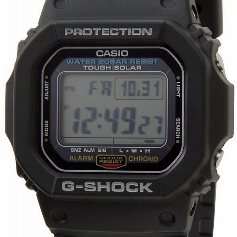 カシオ Casio G Shock Gショック G 5600e 1dr タフソーラー ブラック メンズ 腕時計 映画speed スピードモデル ブランド 通販 Lineポイント最大0 5 Get Lineショッピング