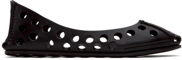ALAÏA 黑色 Perfo 芭蕾鞋
