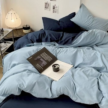 單人鋪棉兩用被 QUILT-S-MI  200 x 150cm  藍色夏威夷