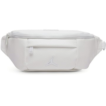 【NIKE耐吉】Jordan喬丹 經典白色潮流休閒腰包(JD2523113AD001/HA5507102)百搭時尚側背包經典配色可調式背帶單肩包多功能收納斜跨包 天秤座禮物交換禮物 男生禮物 女生禮物