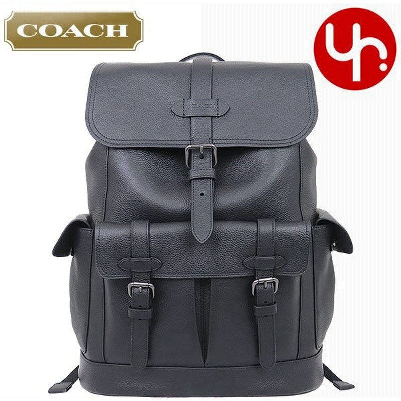 コーチ Coach バッグ リュック F ブラック ハドソン ナチュラル ペブルド レザー バックパック アウトレット メンズ レディース 通販 Lineポイント最大0 5 Get Lineショッピング