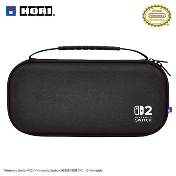 【NS2 周邊】HORI EVA 輕薄硬殼主機保護包 Plus -黑色｜NSX-018【三井3C】
