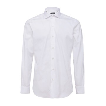 Barba - White Cotton Shirt
