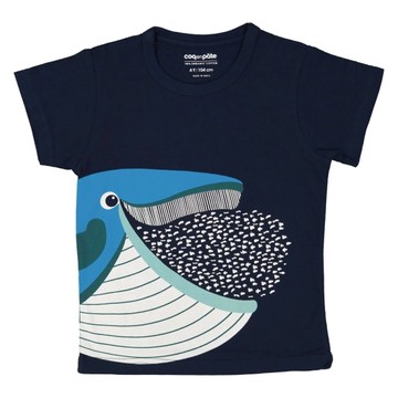 法國 COQENPATE 短袖T 大憨鯨 (2Y)