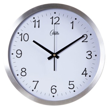 金屬石英鐘創意靜音鐘表掛鐘客廳時尚壁鐘辦公家用CYS-407