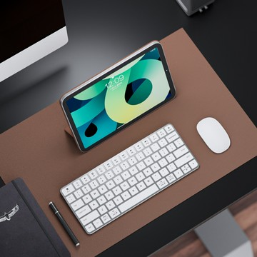 K303適用蘋果華為筆記本電腦 三代充電藍牙鍵盤 三系統無線鍵盤【北歐家居生活】