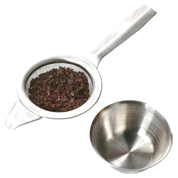 LA CAFETIERE 304不鏽鋼 銜水座 + 匙型濾茶網  14 x 5.8 x 2.5cm  1個