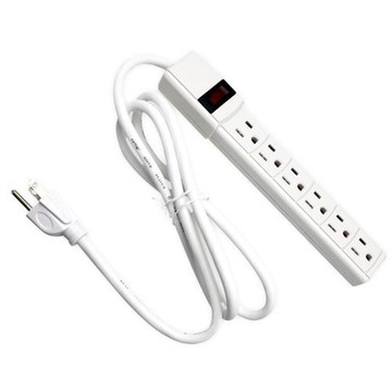 【明家Mayka】SP-604-4 3孔1開6插4尺 延長線1.2m(直立插頭 過載斷電 隱藏式掛勾)